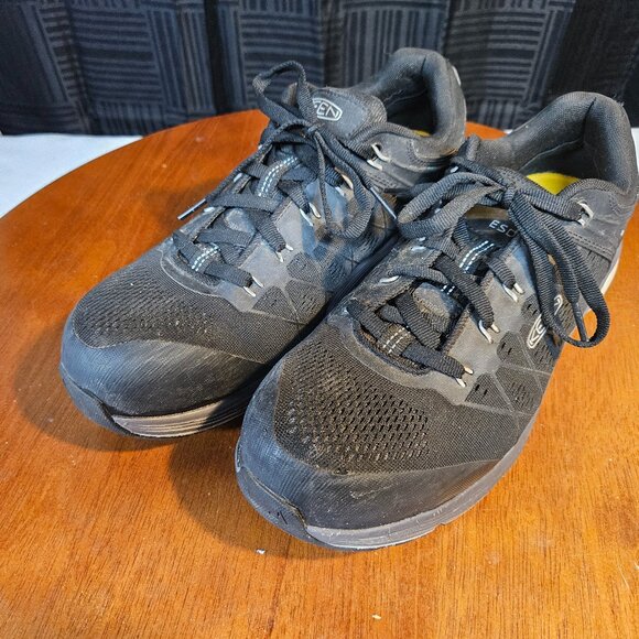 Worn Keen Men's Utility Vista Energy Carbon Fiber Work Boots Size 11 - Picture 1 of 6